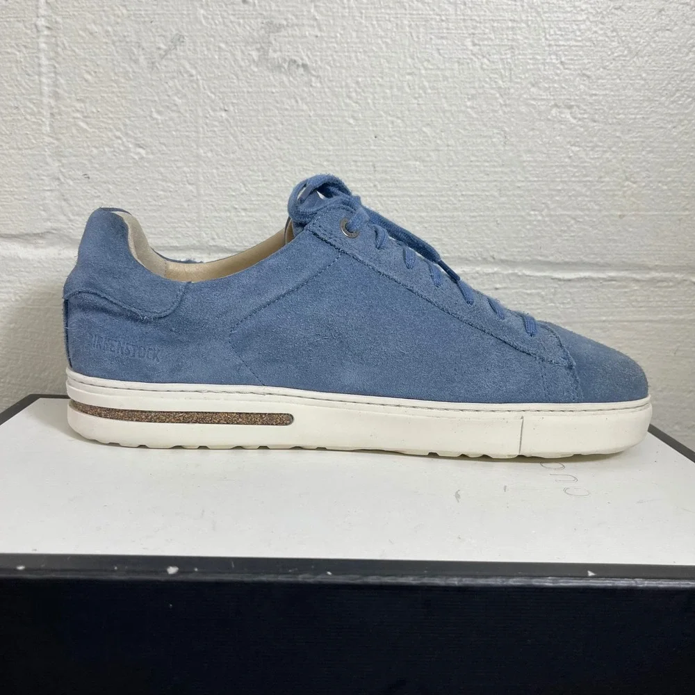 Birkenstock Bend Low Blue Suede Casual Sneaker Shoes Lace up Men's 43 EU/10‎ US
